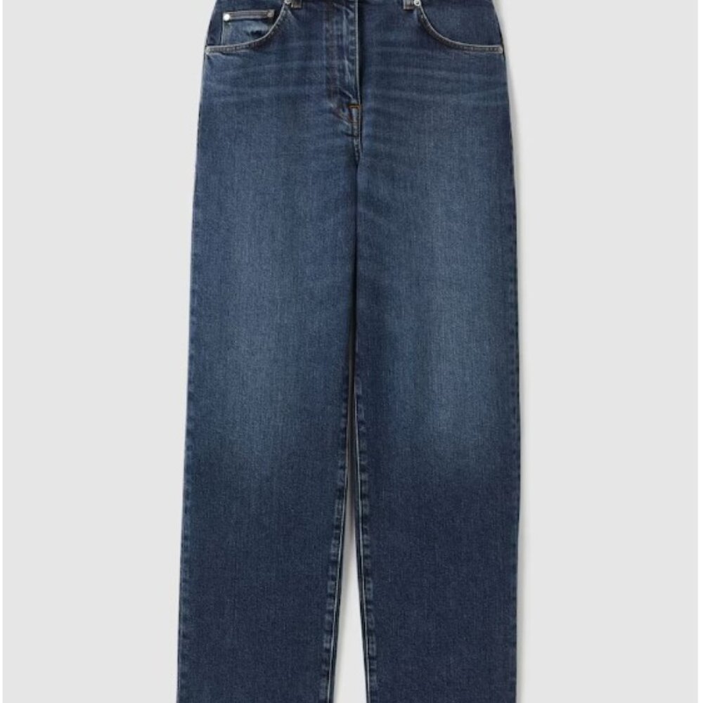 Reiss Selin Petite Mid-Rise Jeans